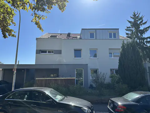 Mehrfamilienhaus in Heilbronn-Böckingen, Ansicht von der Straße